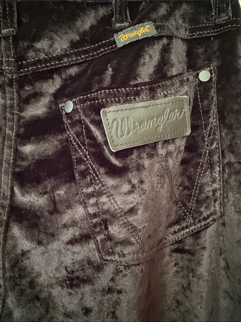 Wrangler Retro Velvet Flares